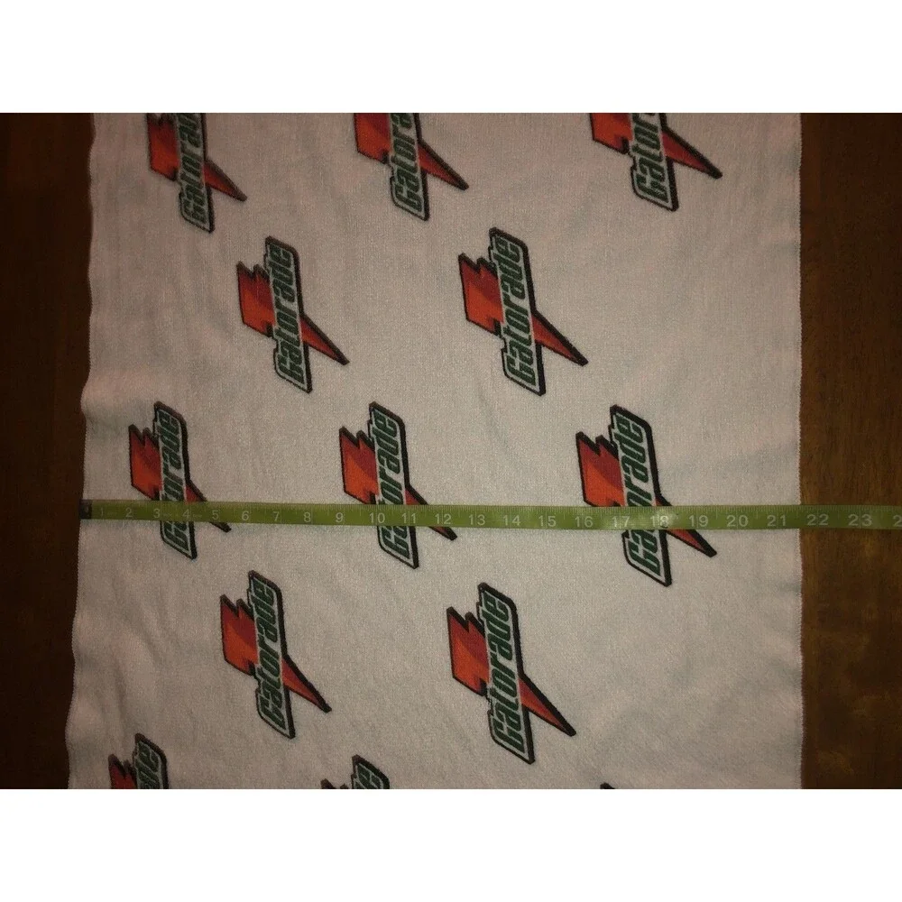 Vintage Gatorade Sideline Bench Golf Towel 42x21.5  USA Sports Drink Promo